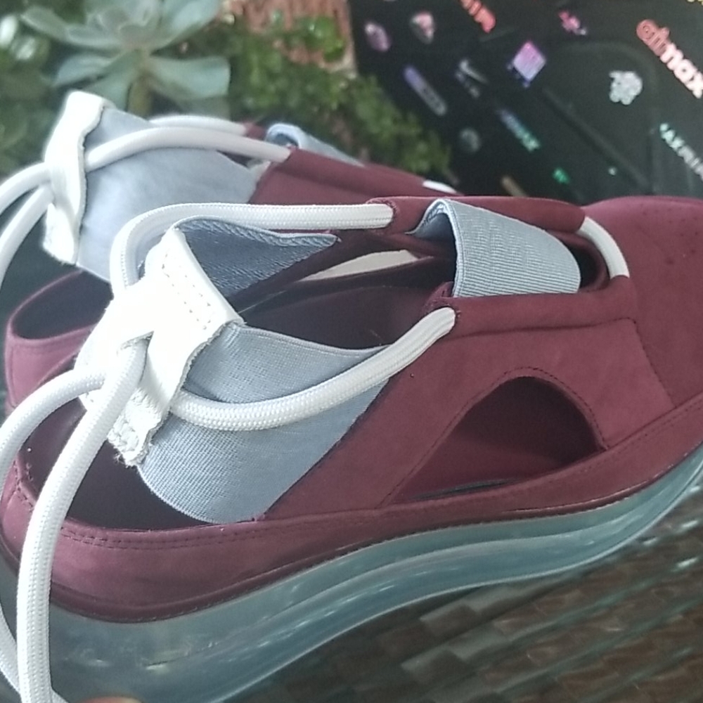 Nike Air Max FF 720 Athletic Shoes Night Maroon 8 - Picture 5 of 10